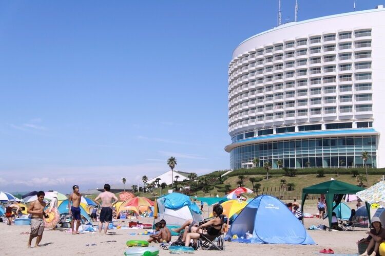 海水浴（ココナッツビーチ伊良湖）