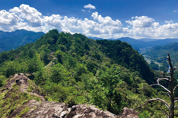 宇連山登山ルート