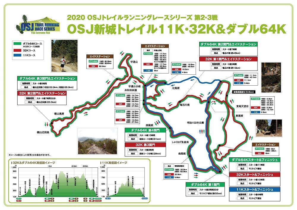 OSJ新城トレイルレース2020 OSJ新城トレイルレース2020
