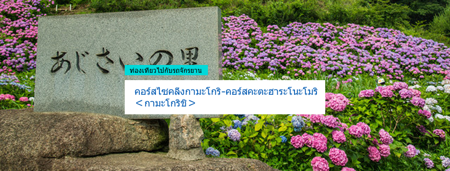 คอร์สไซคลิ่งกามะโกริ |คอร์สคะตะฮาระโนะโมริ(กามะโกริชิ)